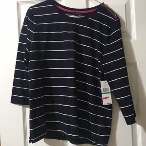 Tommy Hilfiger 3/4 Sleeve Shirt- large